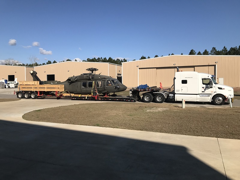 Large Military Helicopter Transport